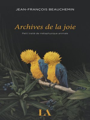 cover image of Archives de la joie